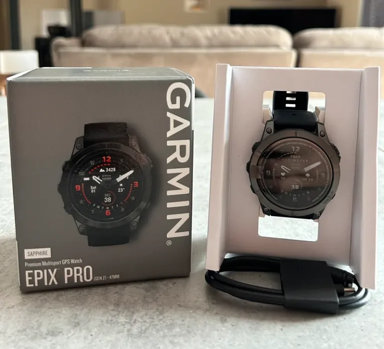 Used Garmin Epix Pro Gen 2 Sapphire bike — image 1 of 11