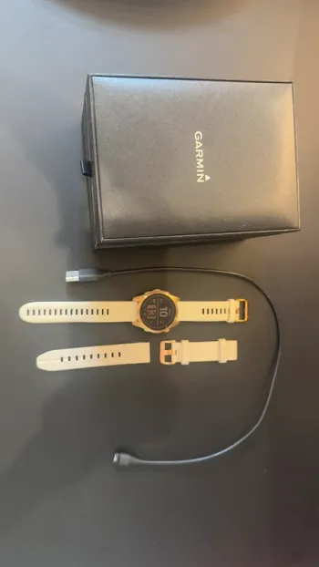 Used Garmin Fenix 7s Pro Sapphire Solar bike — image 1 of 4