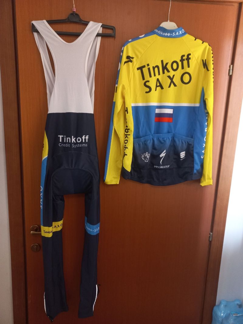 Used Sportful Tinkoff-Saxo Winter Cycling Kit 2014 Cycling Clothing
