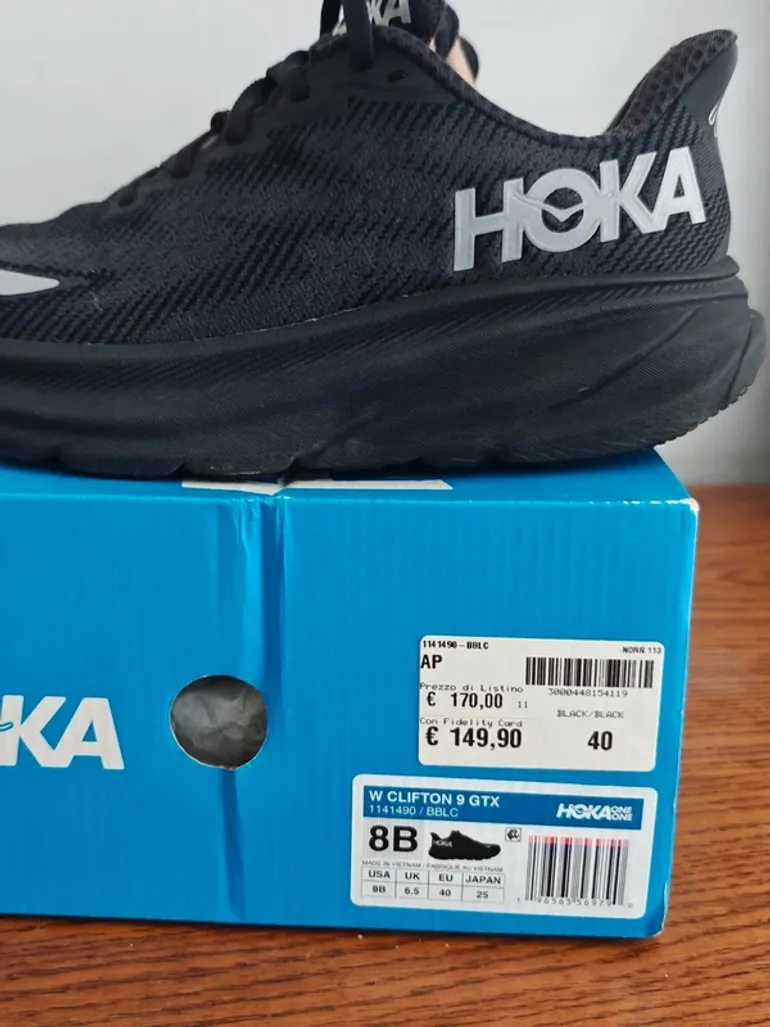 Použité Hoka Clifton 9 GTX bike — obrázek 2 z 13