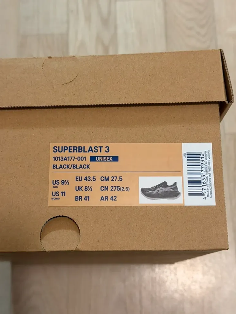 Used Asics Superblast 3 bike — image 6 of 6