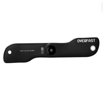 Käytetty Autre OVERFAST Light Carbon Crankset 301g - Titanium Ti24 Axle 24mm 2026 Drivetrain & Pedals