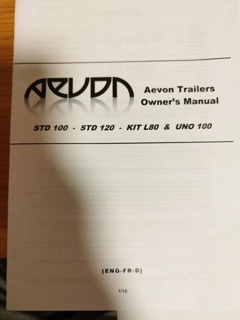 Used AEVON UNO 100 TRAILER 2015 bike — image 8 of 8