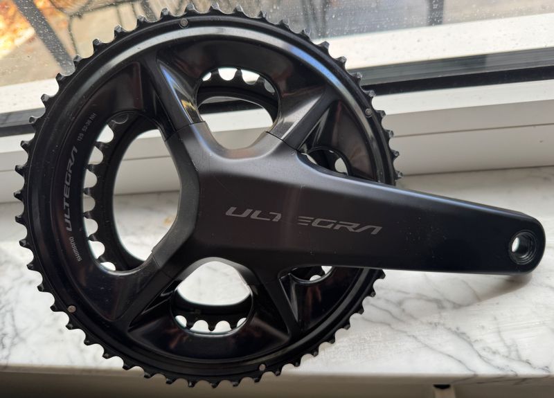 Used Shimano Ultegra Crank with Power Meter Drivetrain & Pedals