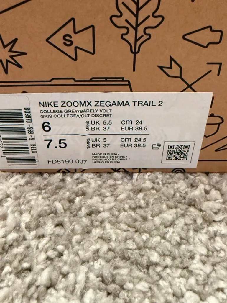 Used Nike ZoomX Zegama Trail bike — image 7 of 7