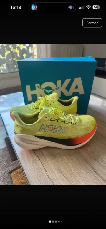 Brugt Hoka Mach x3 Running Shoes