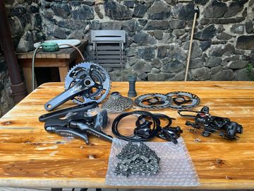 Used Shimano GRX820 2x12 Groupset Groupset