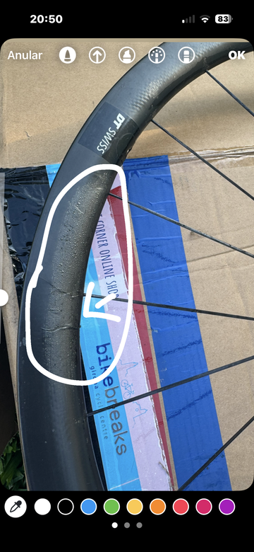 Brugt Dt Swiss PRC 1475 bike — billede 2 af 9