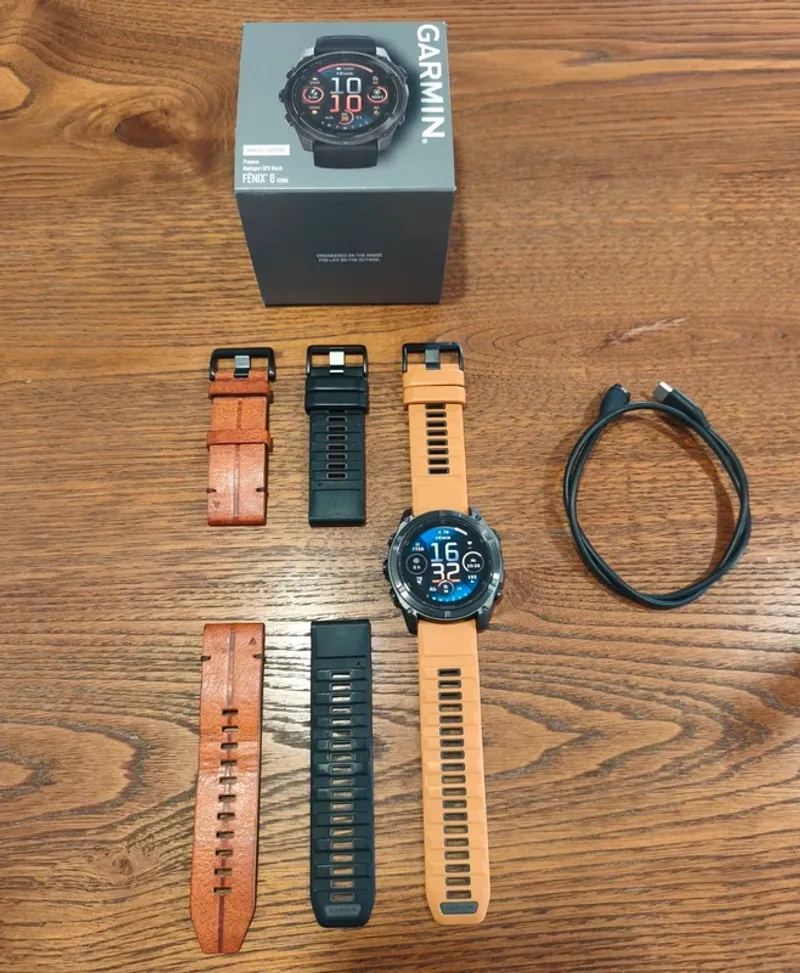 Used Garmin Fenix 8 51mm Sapphire AMOLED Electronics