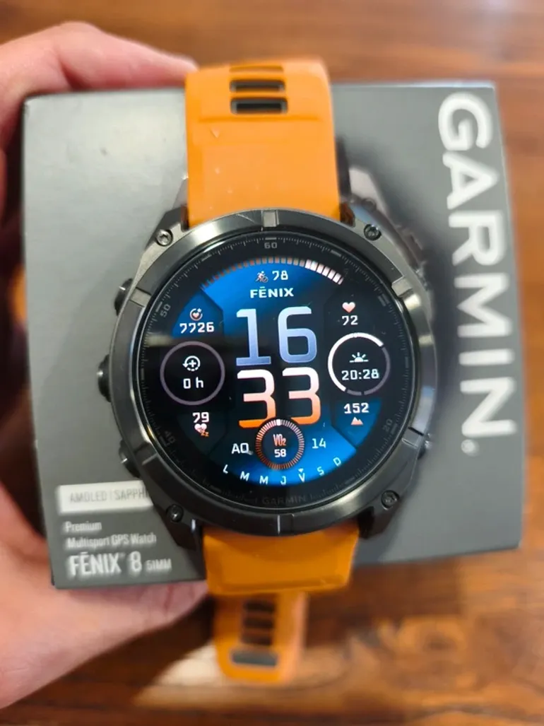 Tweedehands Garmin Fenix 8 51mm Sapphire AMOLED bike — afbeelding 2 van 5
