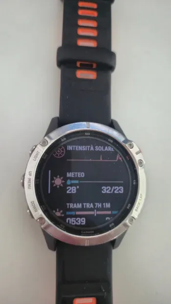 Tweedehands Garmin Fenix 6 Solar bike — afbeelding 1 van 6