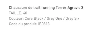 Adidas Terrex Agravic bike d'occasion — image 6 sur 6