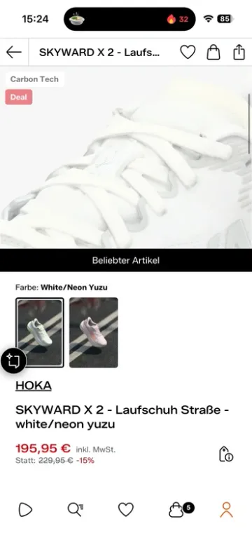 Used White Skyward X 2 bike — image 10 of 10
