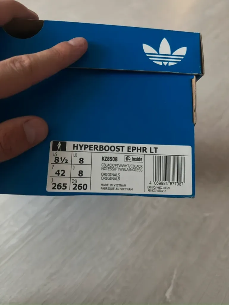 Brugt Adidas HYPERBOOST EPHR LT bike — billede 9 af 9