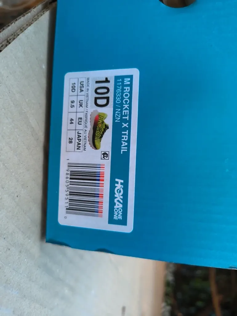 Hoka Rocket X Trail bike d'occasion — image 6 sur 6