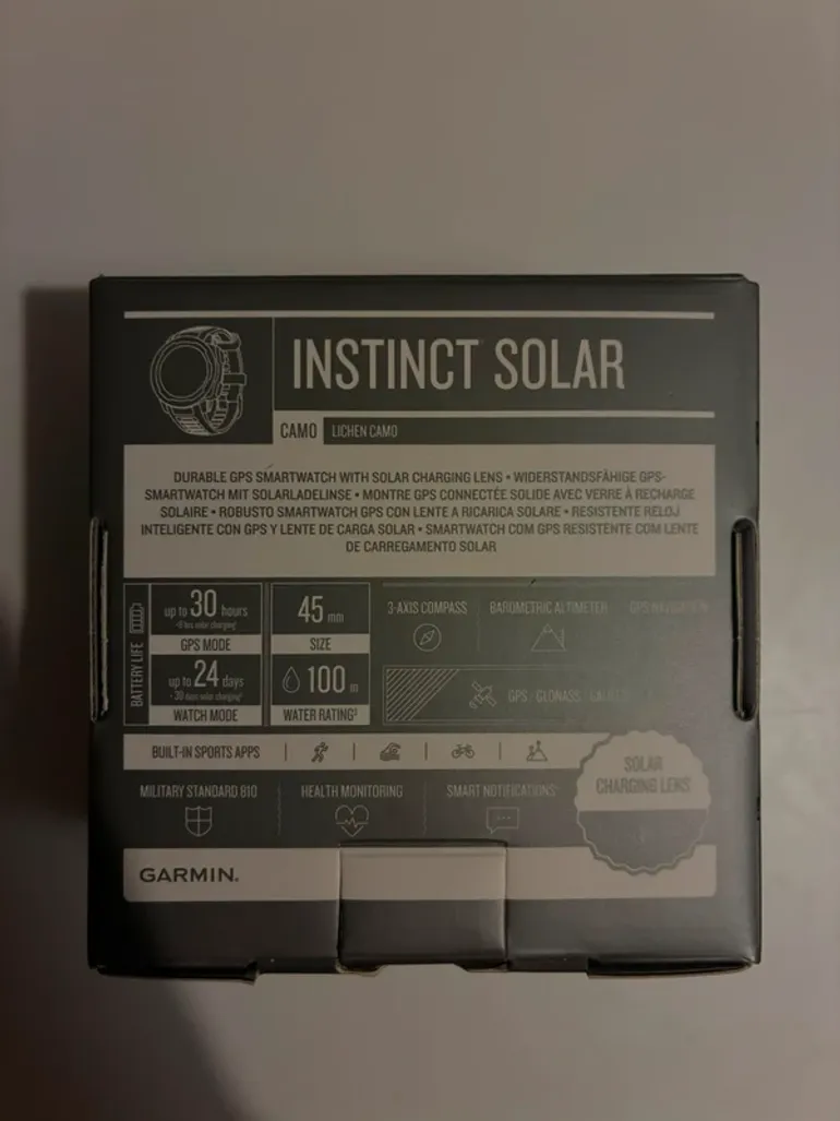 Garmin Instinct Solar bike de segunda mano — imagen 8 de 8