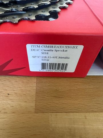Gebrauchtes Sunrace 11-speed Cassette 11-42 Drivetrain & Pedals
