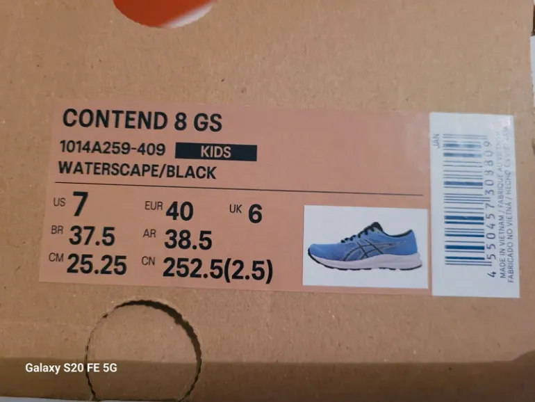 Used Asics Contend 8GS bike — image 7 of 7