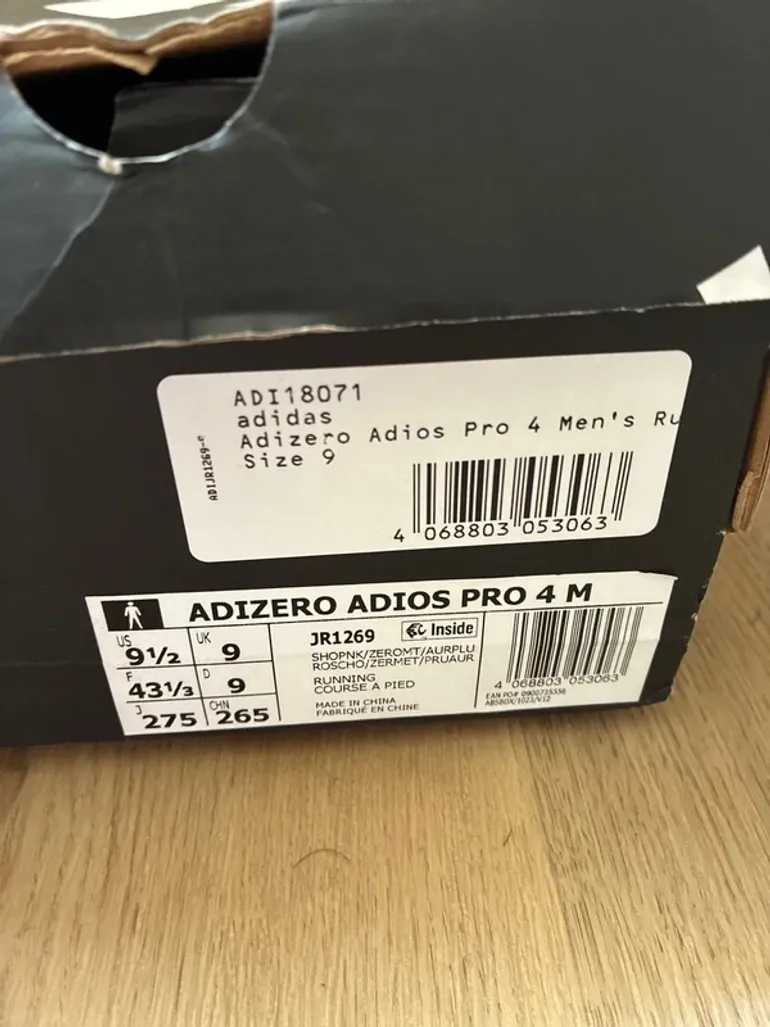 Used Adidas Adizero Adios Pro 4 bike — image 3 of 6