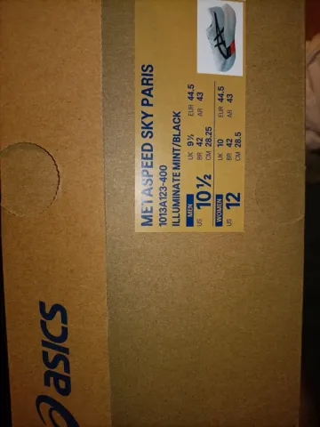 Used Asics Metaspeed Sky Paris Running Shoes