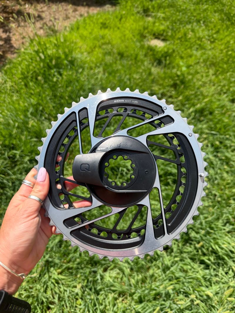 Käytetty Sram Red Quarq Power Crank Drivetrain & Pedals