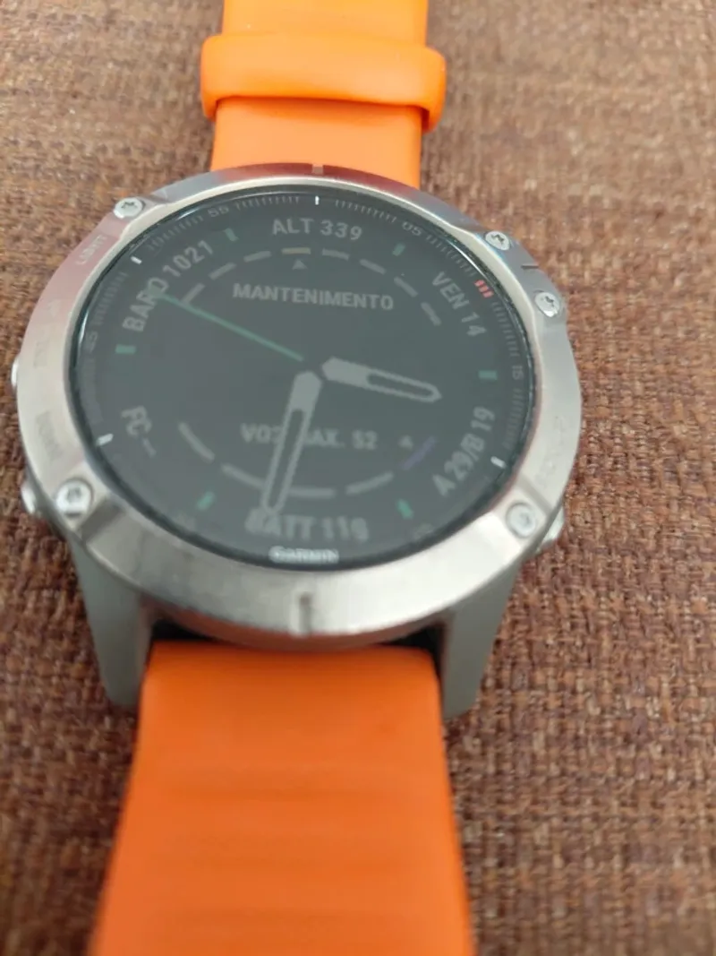 Used Garmin Fenix 6 Sapphire Electronics