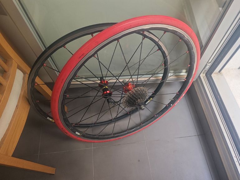 Brugt Mavic Ksyrium Elite Wheelset bike — billede 5 af 5