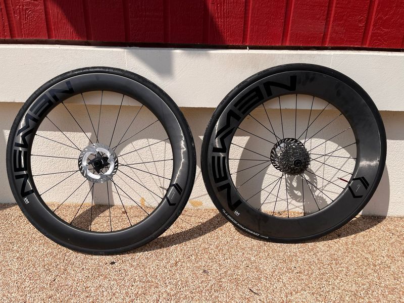 Used Newmen Streem S.60/TT.80 Carbon, 21/24 Spokes, 12x100mm/12x142mm, Tubeless Ready Wheels