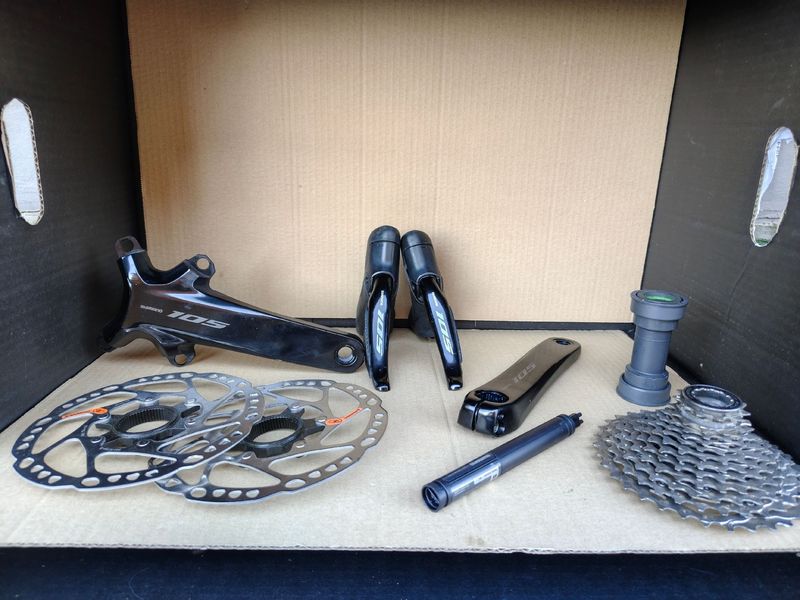 Used Shimano 105 Di2 12v Groupset