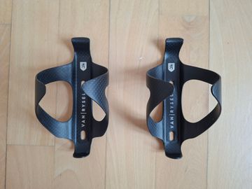 Used Van Rysel Bike Carbon Bottle Cage - Set of 2 Cycling Accessories