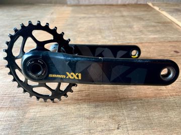 Used Sram XX1 Crankset BB30 Drivetrain & Pedals