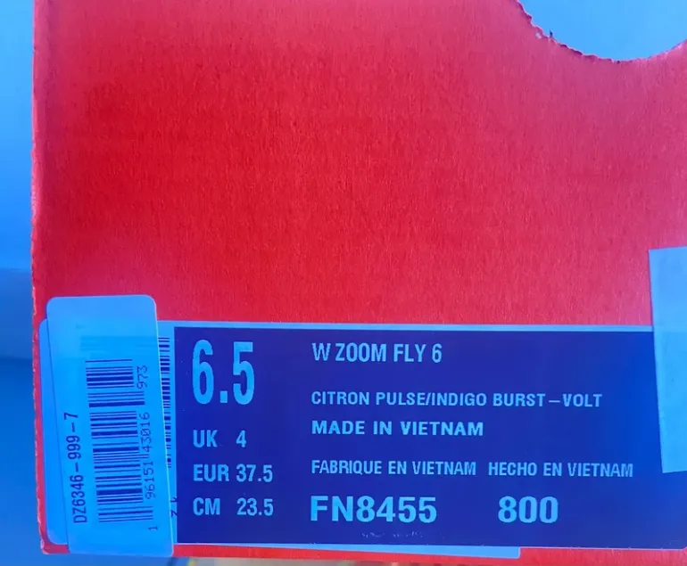 Tweedehands Nike Zoom Fly 6 bike — afbeelding 9 van 9