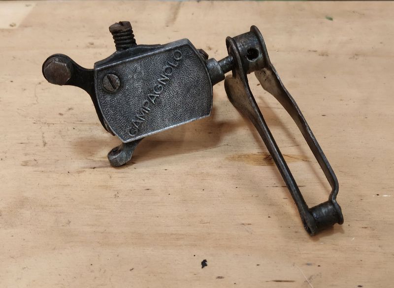 Brugt Campagnolo Valentino Front Derailleur Drivetrain & Pedals