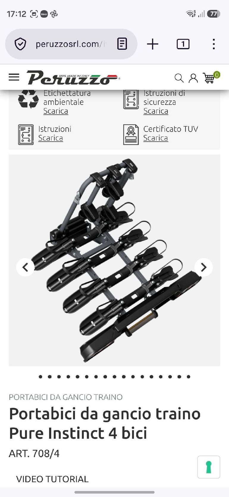 Używany Peruzzo Pure Instinct 4 2026 bike — zdjęcie 2 z 6