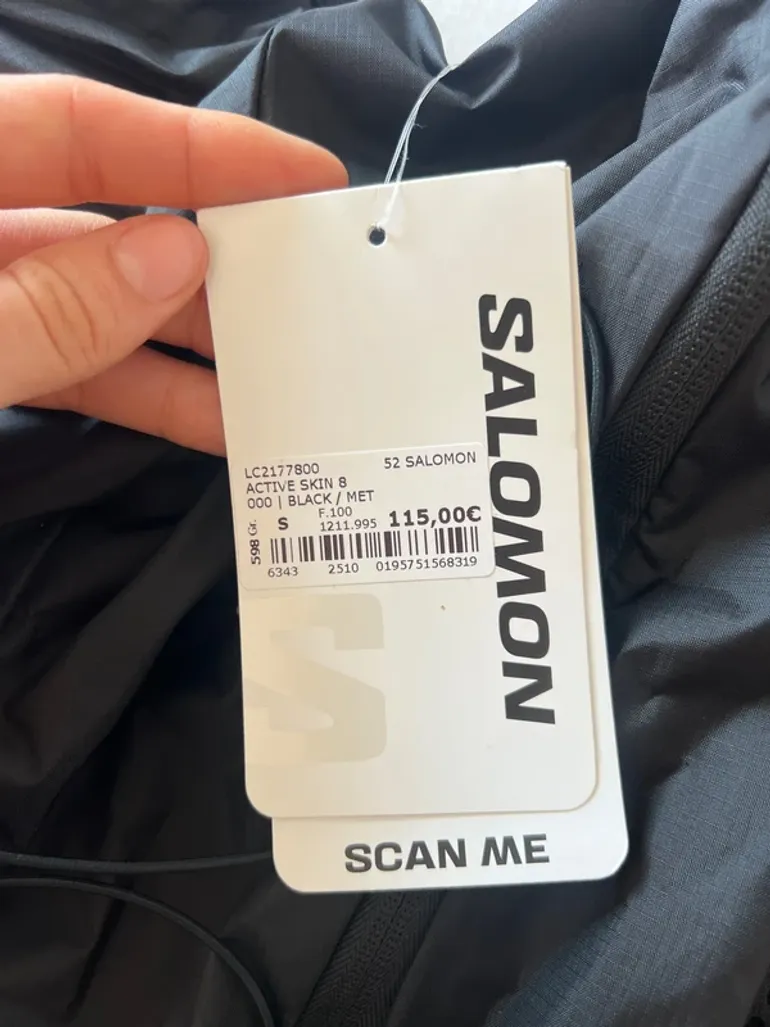 Brugt Salomon Active Skin 8 bike — billede 3 af 5