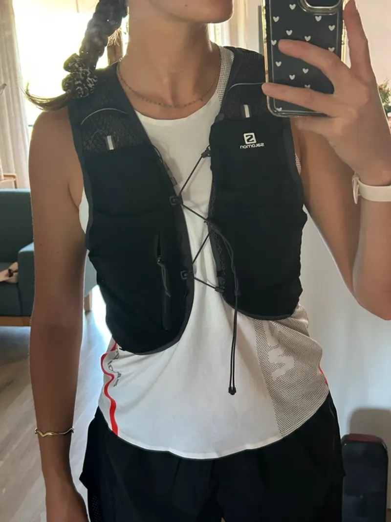 Used Salomon Hydration Vest Running Accessories