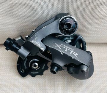 Used Shimano XTR RD-M950 Drivetrain & Pedals