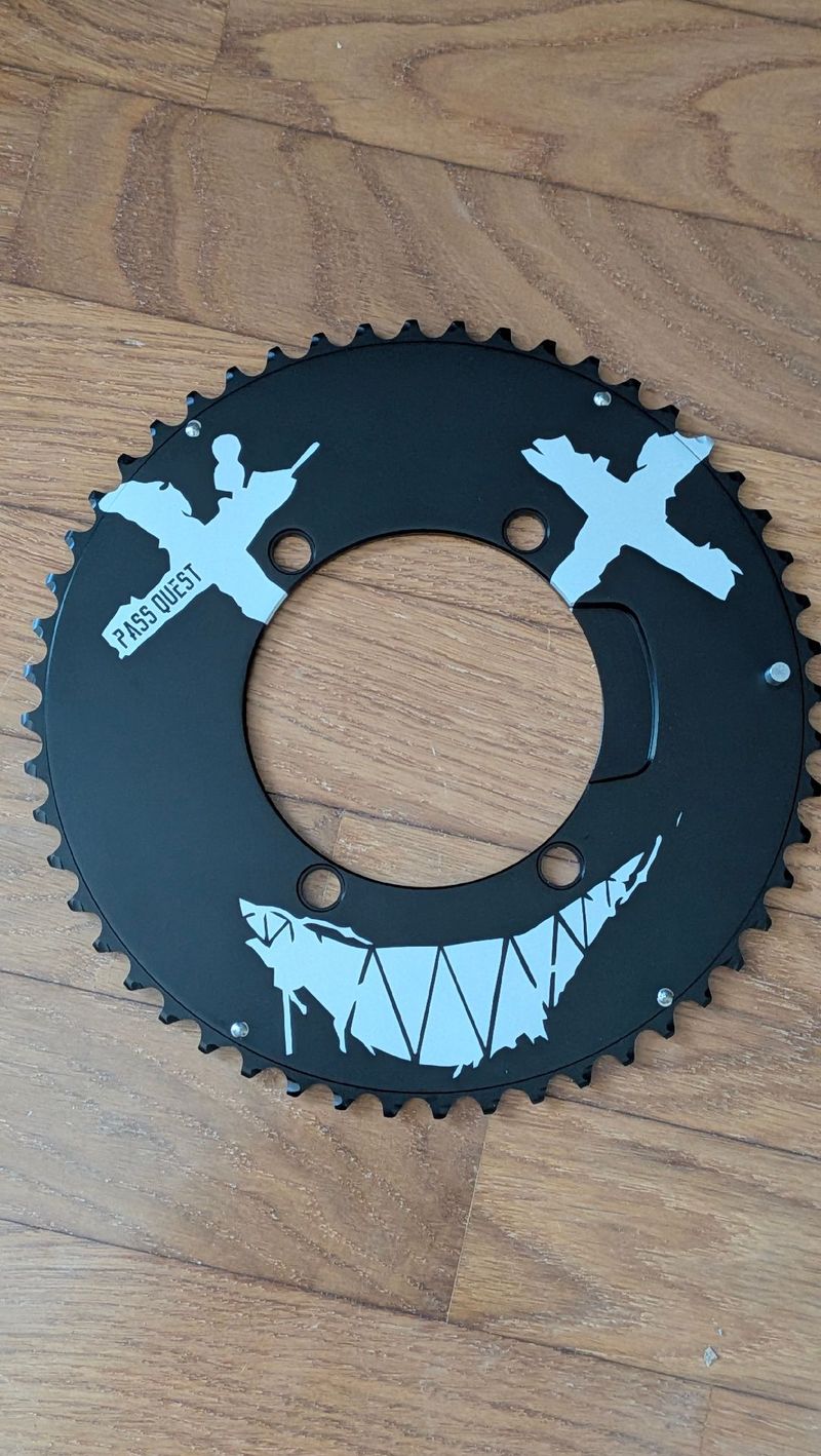 Used pass quest CORONE DEVIL SMILEY 52-36 NUOVA 2026 Drivetrain & Pedals