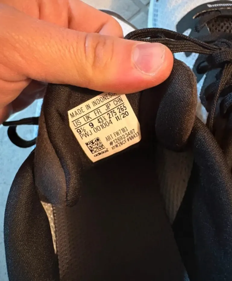 Gebrauchtes Adidas Laufschuhe Gr. 43 1/3 bike — Bild 5 von 5