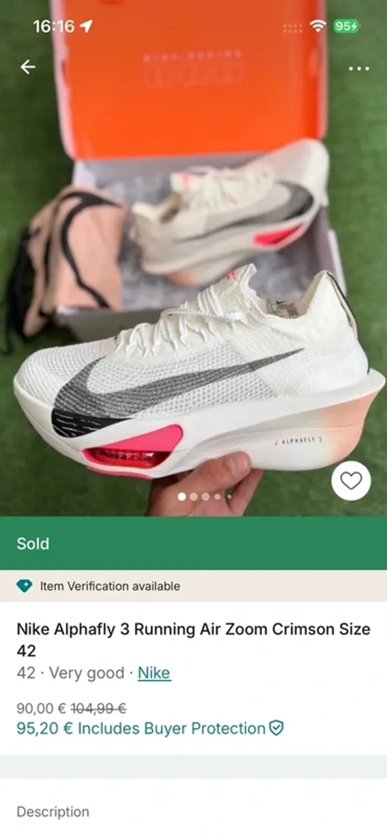 Used Nike Alphafly 3 bike — image 10 of 10