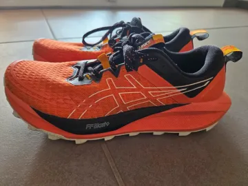Used Orange GEL-TRABUCO 13 Running Shoes