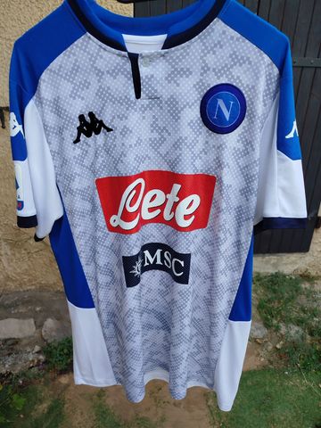 Used KAPPA SSC Napoli Jersey 2019 Ballsport Clothing