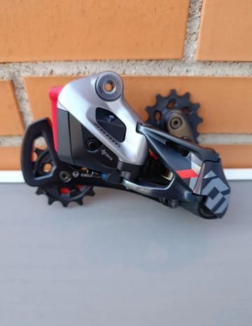 Used Sram X01 Eagle AXS 12v Rear Derailleur electrónico Drivetrain & Pedals