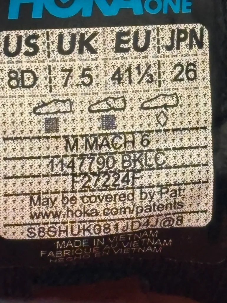 Used Hoka Mach 6 bike — image 8 of 8