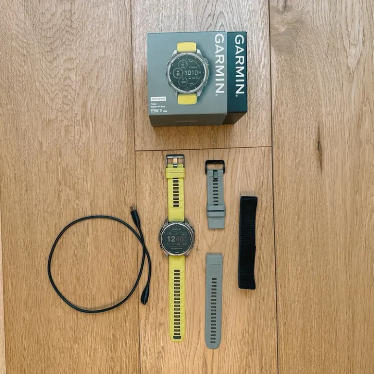 Used Garmin Fenix 8 Solar bike — image 2 of 4