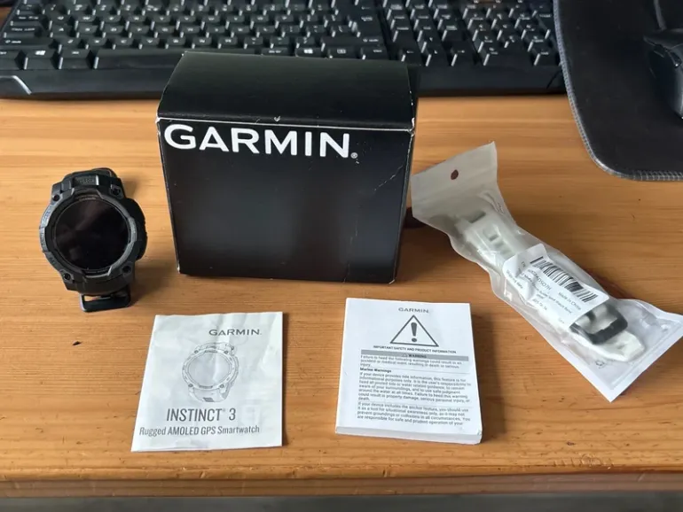 Used Garmin Instinct 3 AMOLED bike — image 2 of 2