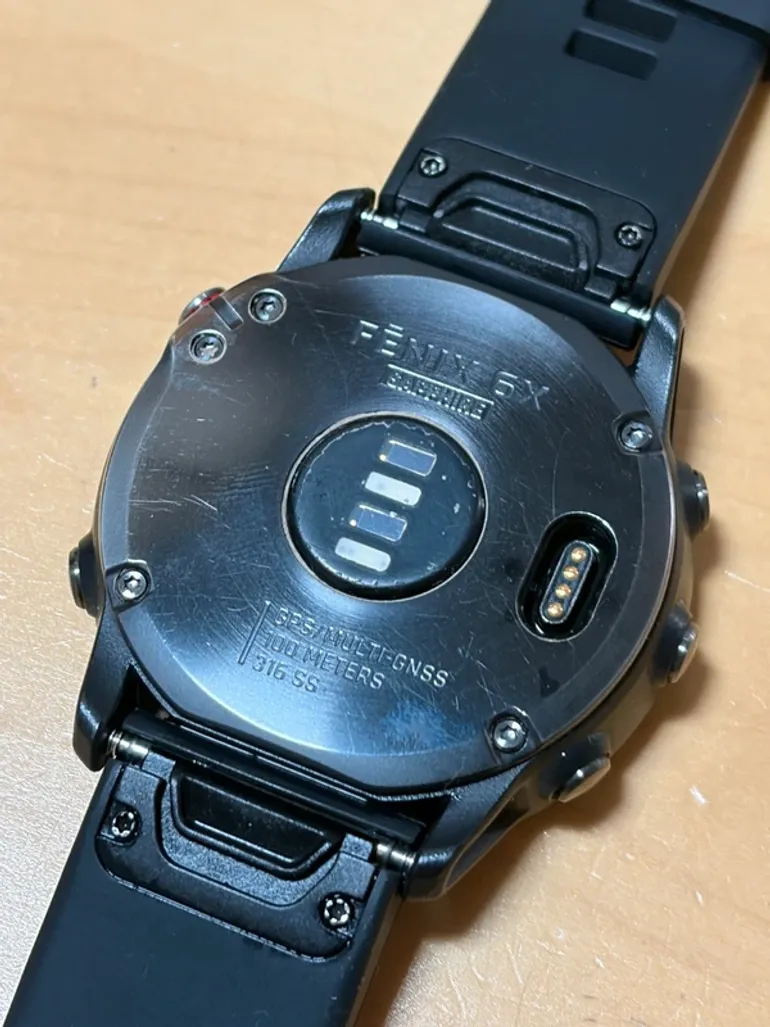 Used Garmin Fenix 6X Saffier bike — image 6 of 6