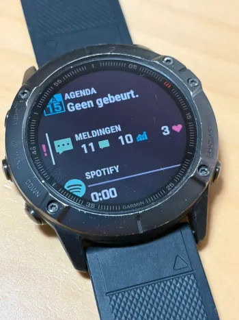 Used Garmin Fenix 6X Saffier bike — image 5 of 6