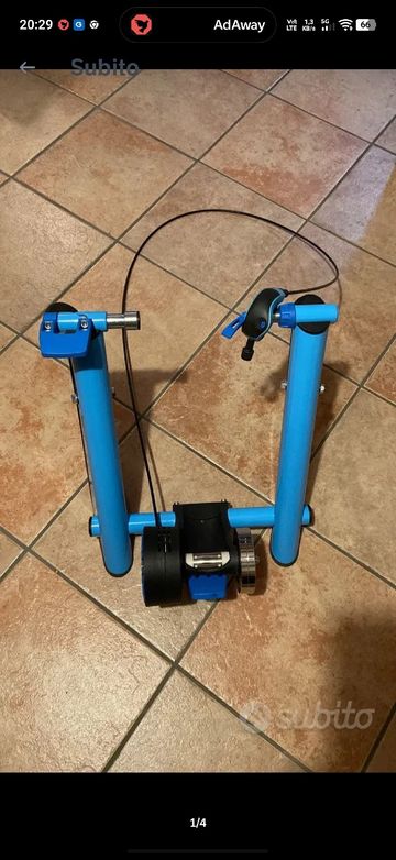 Used Tacx Rulli Allenamento Blue matic t2650 Cycling Accessories