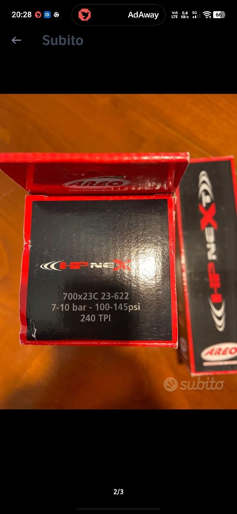 Używany areo HP NEXT bike — zdjęcie 2 z 3